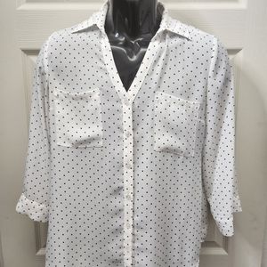 Iz Byer button down blouse